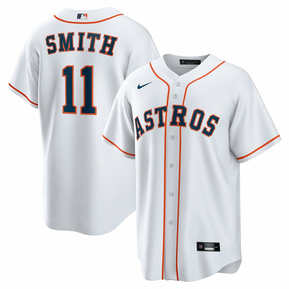 Cam Smith Houston Astros Home Replica Jersey White