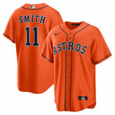 Cam Smith Houston Astros Alternate Replica Jersey Orange