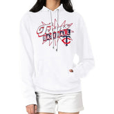 Minnesota Twins Starter Women's Drive-In Pullover Hoodie White