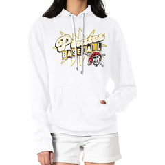 Pittsburgh Pirates Starter Women's Drive-In Pullover Hoodie White