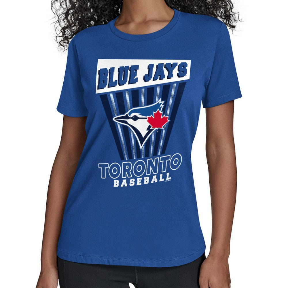 Toronto Blue Jays Starter Women's Poster Print T-Shirt Royal