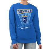 Kansas City Royals Starter Women's Poster Print Pullover Sweatshirt Royal
