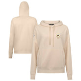 San Diego Padres Levelwear Women's Cooperstown Collection Adorn Core Logo Pullover Hoodie Khaki