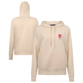 Minnesota Twins Levelwear Women's Cooperstown Collection Adorn Core Logo Pullover Hoodie Khaki