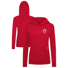 Los Angeles Angels Levelwear Women's Cooperstown Collection Relay Core Logo Pullover Hoodie Red