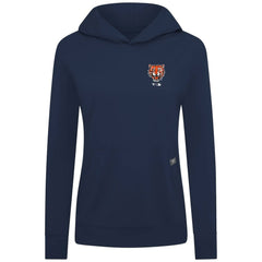 Detroit Tigers Levelwear Women's Cooperstown Collection Relay Core Logo Pullover Hoodie Navy