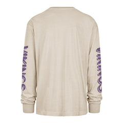 Minnesota Vikings '47 Cairn Ravine Foundation Long Sleeve T-Shirt - Tan for sale