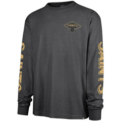 New Orleans Saints '47 Cairn Ravine Foundation Long Sleeve T-Shirt - Black discount