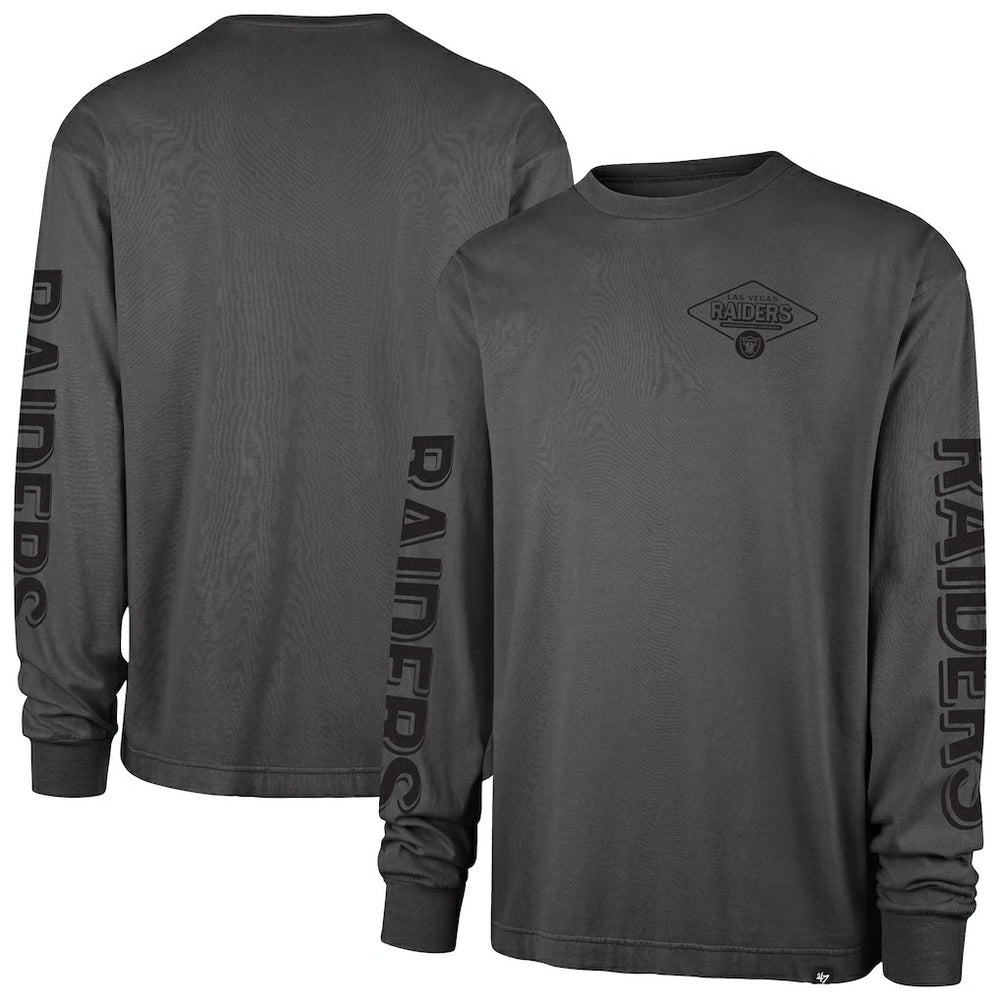 Las Vegas Raiders '47 Cairn Ravine Foundation Long Sleeve T-Shirt - Black for sale