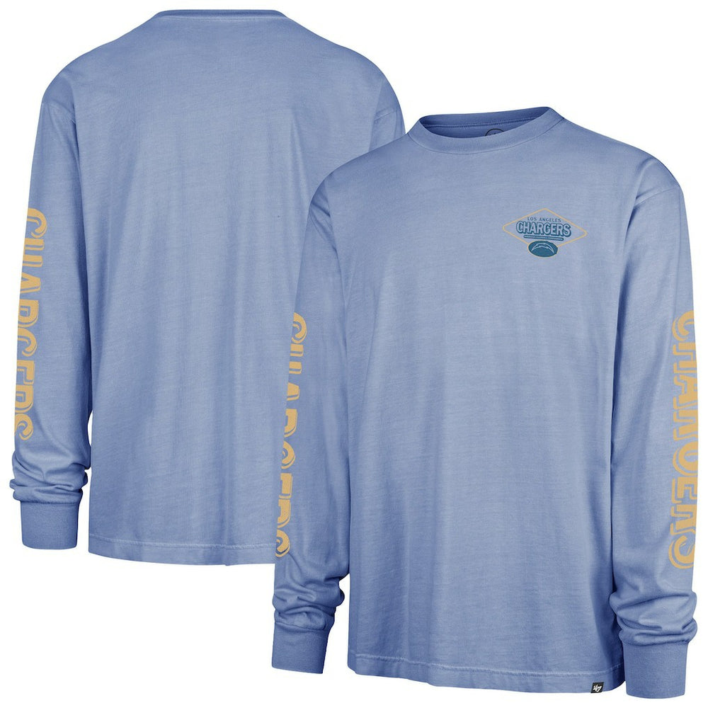 Los Angeles Chargers '47 Cairn Ravine Foundation Long Sleeve T-Shirt - Powder Blue outlet