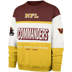 Washington Commanders '47 Breeze Maximalist Sweatshirt - Burgundy/Gold outlet
