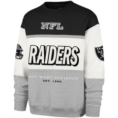Las Vegas Raiders '47 Breeze Maximalist Sweatshirt - Black/Gray sale