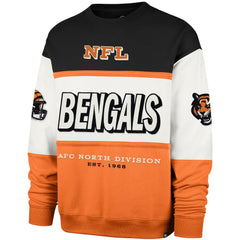 Cincinnati Bengals '47 Breeze Maximalist Sweatshirt - Black/Orange outlet