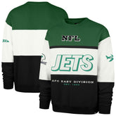 New York Jets '47 Throwback Breeze Maximalist Sweatshirt - Kelly Green/Black on sale