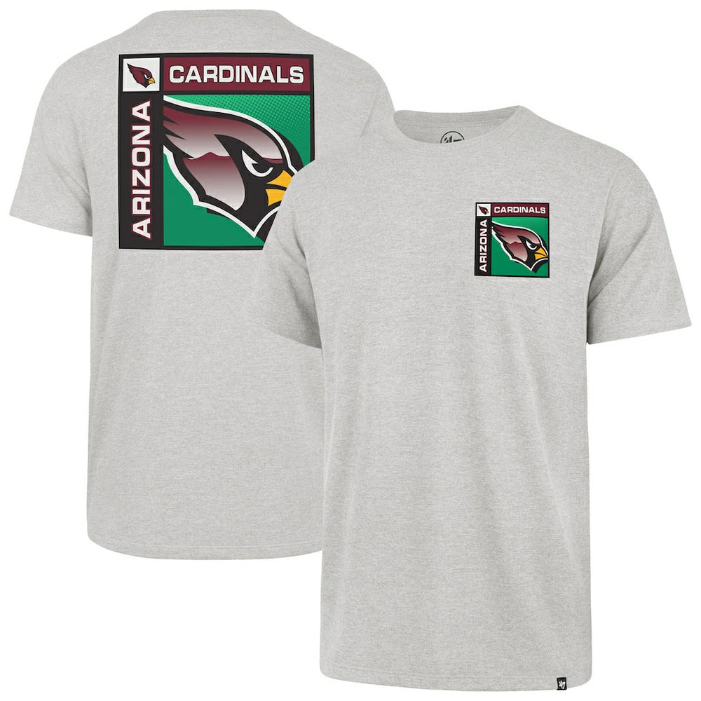 Arizona Cardinals '47 Chrome Plate Franklin T-Shirt - Gray for sale