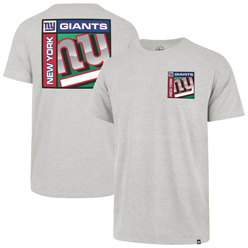 New York Giants '47 Chrome Plate Franklin T-Shirt - Gray on sale