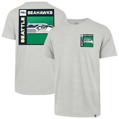Seattle Seahawks '47 Chrome Plate Franklin T-Shirt - Gray for sale