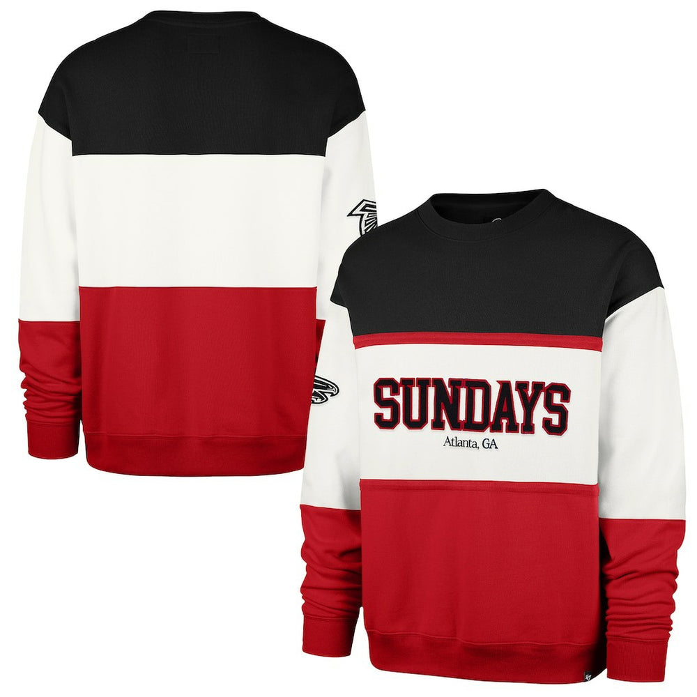 Atlanta Falcons '47 Sundays Breeze By Maximalist Sweatshirt - White on sale