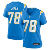 Andre James Los Angeles Chargers Women's Team Game Jersey - Powder Blue discount