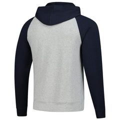 Chicago Bears Antigua Urgent Pullover Hoodie - Heather Gray/Navy online