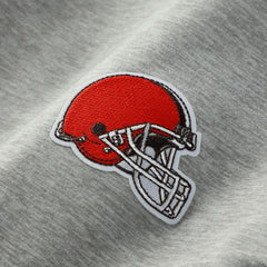 Cleveland Browns Antigua Urgent Pullover Hoodie - Heather Gray/Black outlet