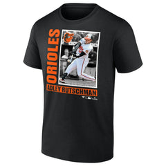 Adley Rutschman Baltimore Orioles Player Hot Streak T-Shirt Black