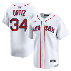 David Ortiz Boston Red Sox Home Limited Jersey White