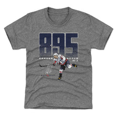 Alexander Ovechkin Washington Capitals 500 Level Youth NHL All-Time Leading Goal Scorer Bold T-Shirt - Gray T-shirts