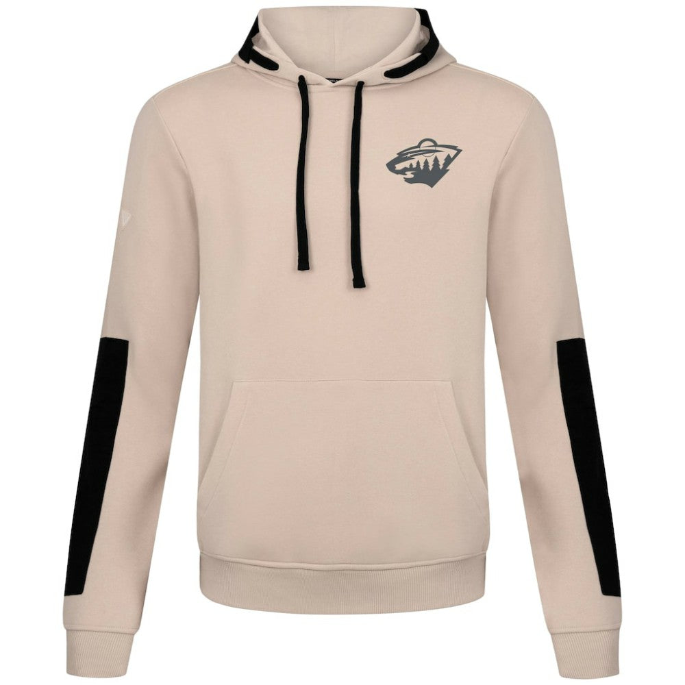 Minnesota Wild Levelwear Bombay Response Pullover Hoodie - Khaki Hoodies