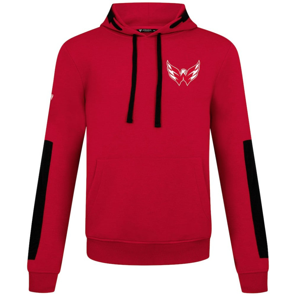 Washington Capitals Levelwear Bombay Response Pullover Hoodie - Red Hoodies