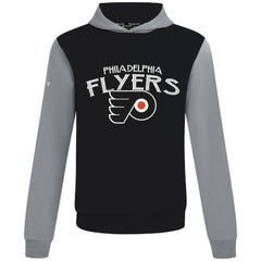 Philadelphia Flyers Levelwear Ultimate Mission Pullover Hoodie - Black/Gray Hoodies