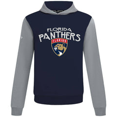 Florida Panthers Levelwear Ultimate Mission Pullover Hoodie - Navy/Gray Hoodies