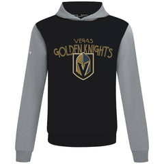 Vegas Golden Knights Levelwear Ultimate Mission Pullover Hoodie - Black/Gray Hoodies