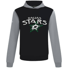 Dallas Stars Levelwear Ultimate Mission Pullover Hoodie - Black/Gray Hoodies