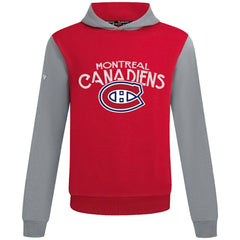 Montreal Canadiens Levelwear Ultimate Mission Pullover Hoodie - Red/Gray Hoodies