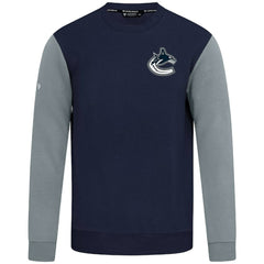 Vancouver Canucks Levelwear Ultimate Response Sweatshirt - Navy/Gray Sweatshirts