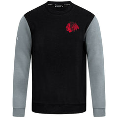 Chicago Blackhawks Levelwear Ultimate Response Sweatshirt - Black/Gray Sweatshirts