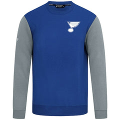 St. Louis Blues Levelwear Ultimate Response Sweatshirt - Royal/Gray Sweatshirts