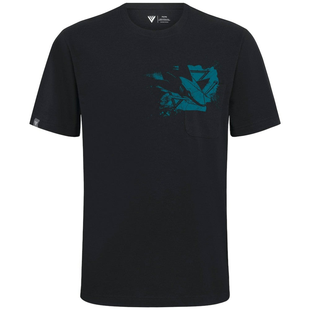 San Jose Sharks Levelwear Focal Blasted T-Shirt - Black T-shirts