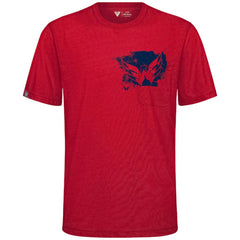 Washington Capitals Levelwear Focal Blasted T-Shirt - Red T-shirts