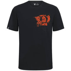 Anaheim Ducks Levelwear Focal Blasted T-Shirt - Black T-shirts