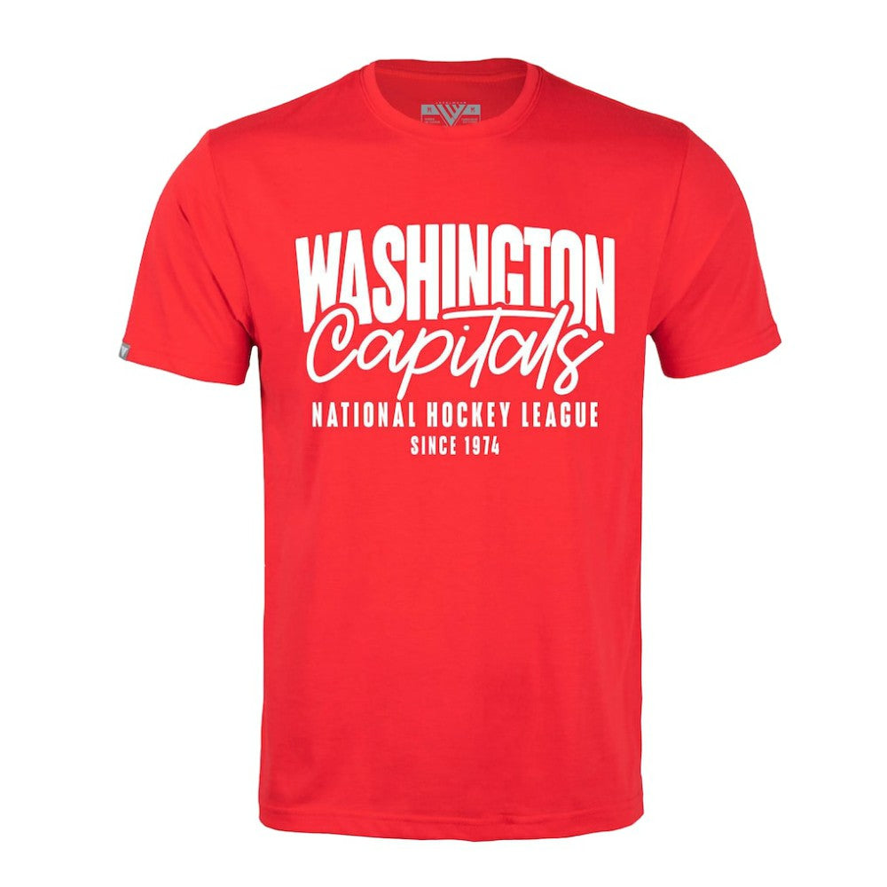 Washington Capitals Levelwear Richmond Response T-Shirt - Red T-shirts