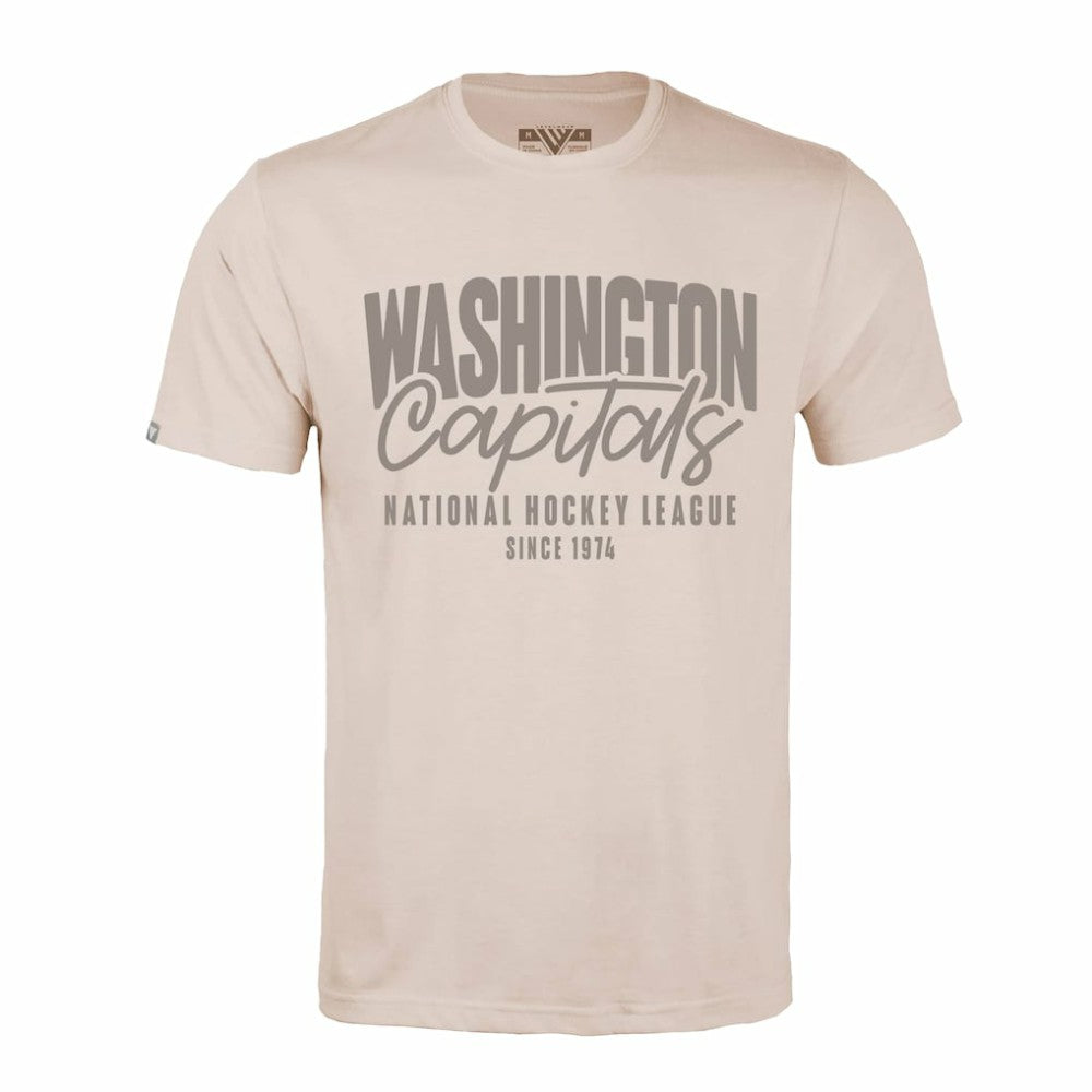 Washington Capitals Levelwear Richmond Response T-Shirt - Khaki T-shirts