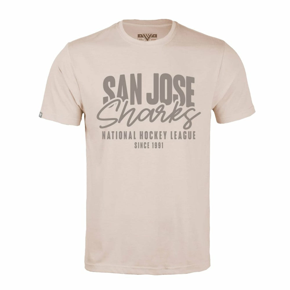 San Jose Sharks Levelwear Richmond Response T-Shirt - Khaki T-shirts