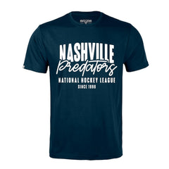 Nashville Predators Levelwear Richmond Response T-Shirt - Navy T-shirts