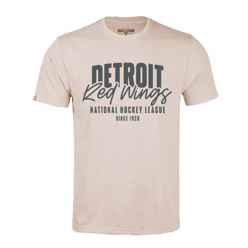 Detroit Red Wings Levelwear Richmond Response T-Shirt - Khaki T-shirts