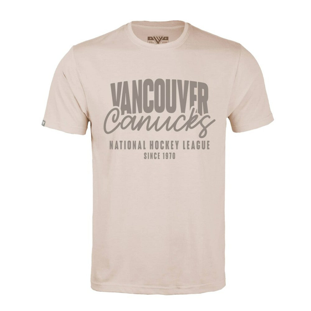 Vancouver Canucks Levelwear Richmond Response T-Shirt - Khaki T-shirts