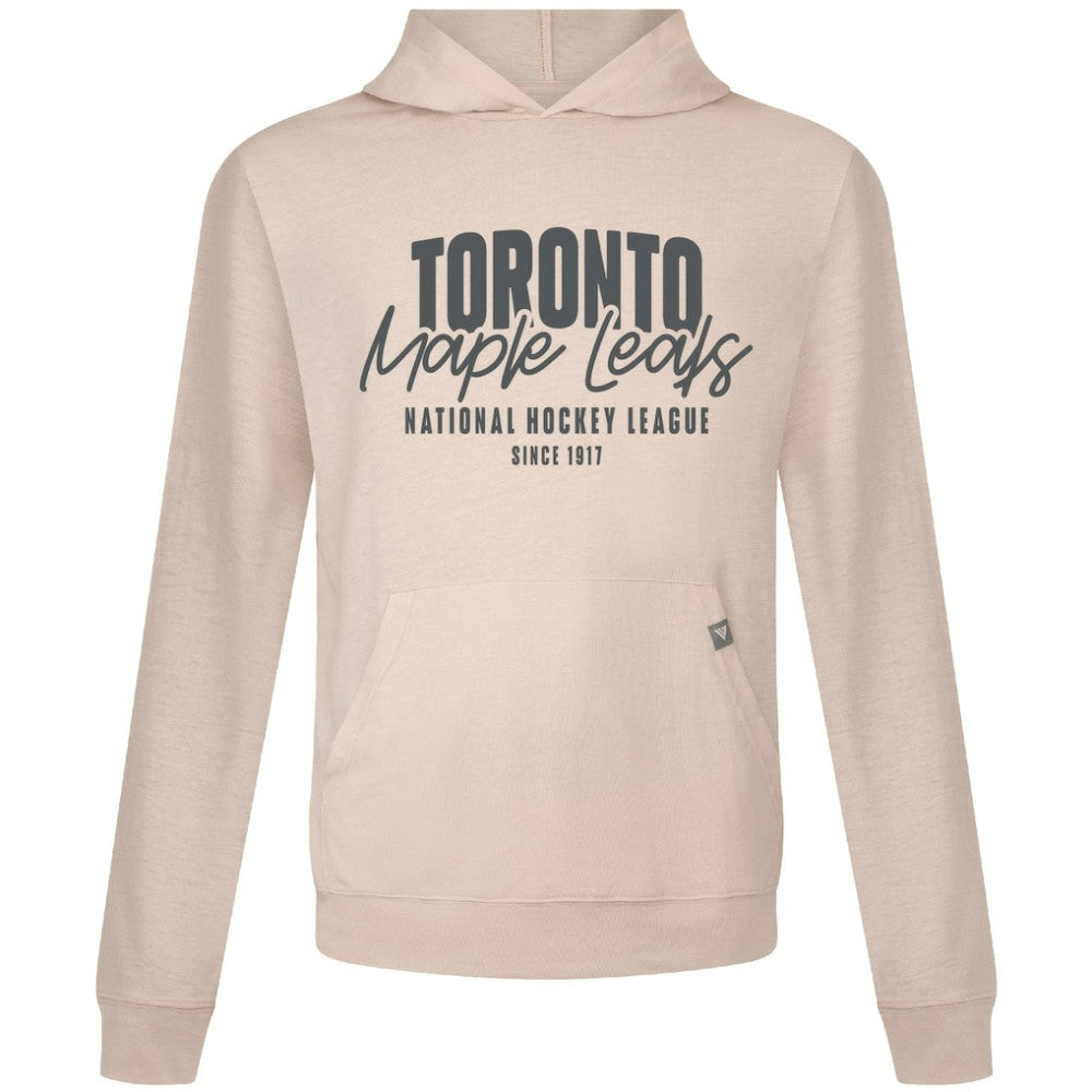 Toronto Maple Leafs Levelwear Relay Response Pullover Hoodie - Khaki Hoodies