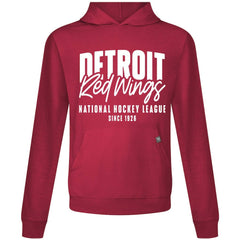 Detroit Red Wings Levelwear Relay Response Pullover Hoodie - Red Hoodies
