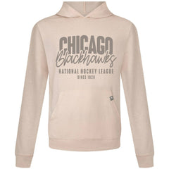 Chicago Blackhawks Levelwear Relay Response Pullover Hoodie - Khaki Hoodies
